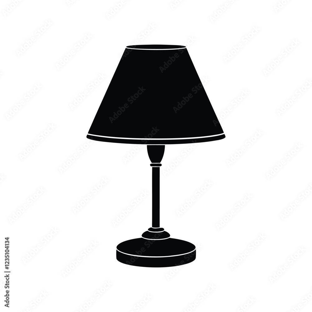 Elegant lamp silhouette vector illustration in black and white, suitable for home decor, wall art, or creative design projects, with a minimalist and contemporary style.
Elegant lamp silhouette vector illustration in black and white, suitable for home decor, wall art, or creative design projects, with a minimalist and contemporary style.