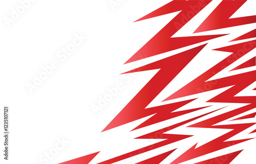 Simple abstract background with geometric spike line pattern and with some copy space area	