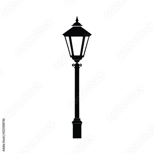 vintage street lamp