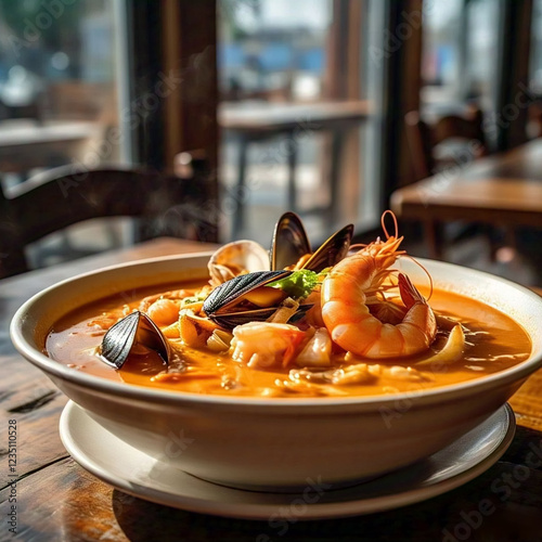 Sopa de mariscos 