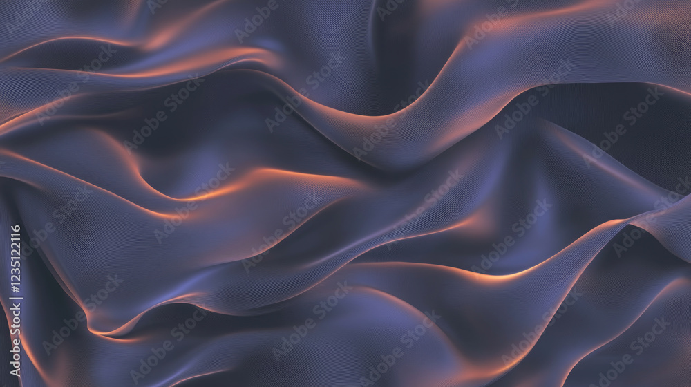 Obraz premium Dark blue and gold particle texture for versatile design applications