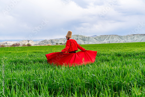 sufi whirling (Turkish: Semazen) is a form of Sama or physically active meditation which originated among Sufis.