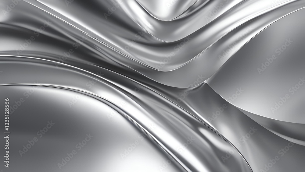 A highly polished, futuristic silver background with soft light reflections, ultra-realistic and clean design A highly polished, futuristic silver background with soft light reflections, ultra-realistic and clean design