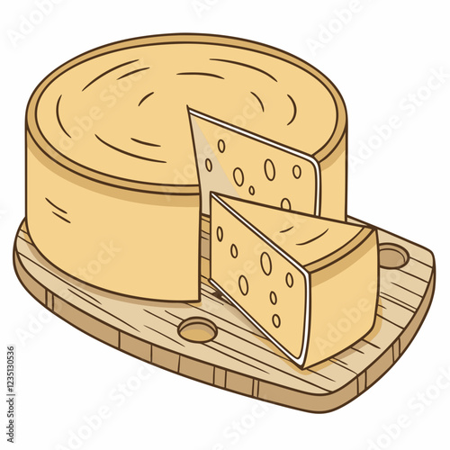 illustration of bread