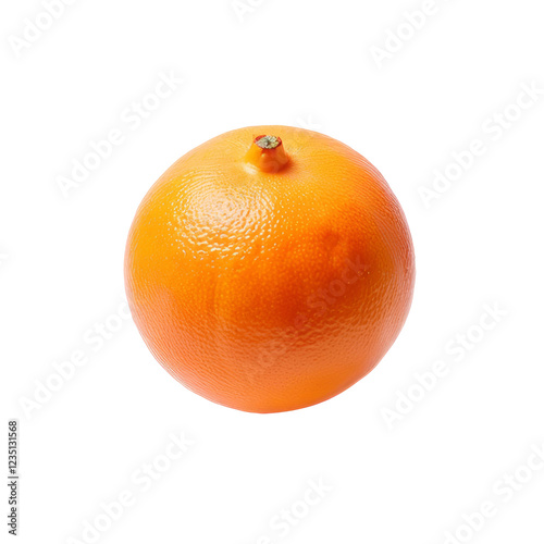 Grapefruit, fresh ripe fruit isolated on transparent background, close-up shot