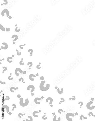 Question mark icon. Help symbol. FAQ sign.
