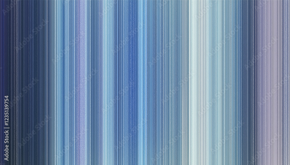 Obraz premium Vertical Digital Noise Texture with Blue Gradient