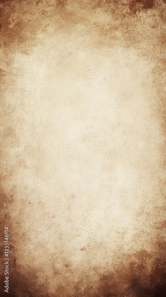 A subtle, earthy blend of beige and brown creates an aged texture for the backdrop. A subtle, earthy blend of beige and brown creates an aged texture for the backdrop.