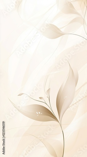 A background for an online store, with light gray and beige tones, simple shapes