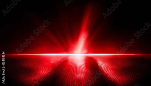 red light leak effect overlay