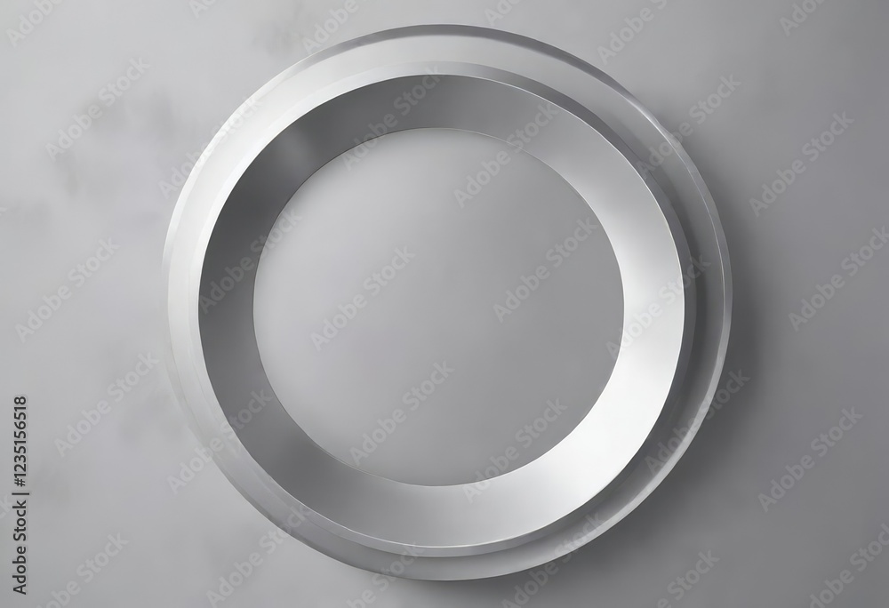 Elegant circular shape design with subtle gradient effect in modern silver and light gray background, modern silver, modern abstract Elegant circular shape design with subtle gradient effect in modern silver and light gray background, modern silver, modern abstract