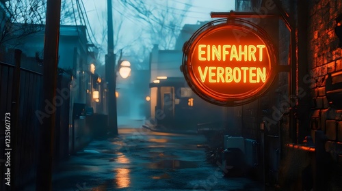 A neon sign with the words 