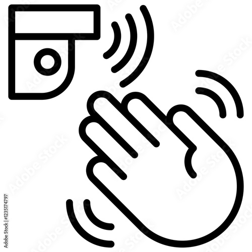 Motion Sensor Icon