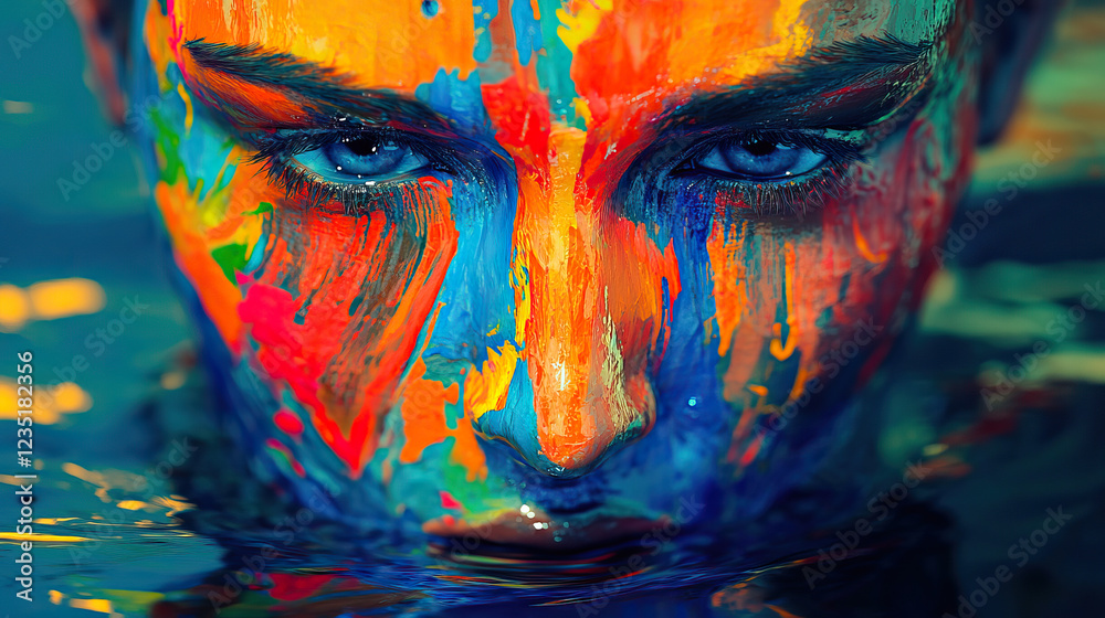 Experience the Vibrant Artistry of Face Paint, Celebrating Bold Colors and Unique Expression Experience the Vibrant Artistry of Face Paint, Celebrating Bold Colors and Unique Expression