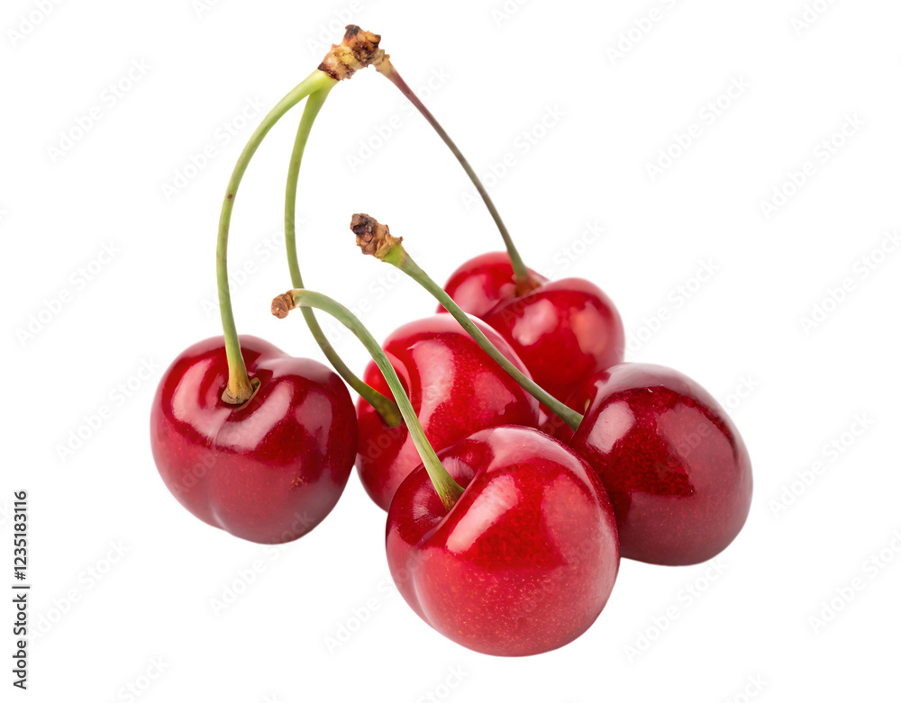 Cherries isolated PNG or JPEG Background
Generated by AI Cherries isolated PNG or JPEG Background
Generated by AI
