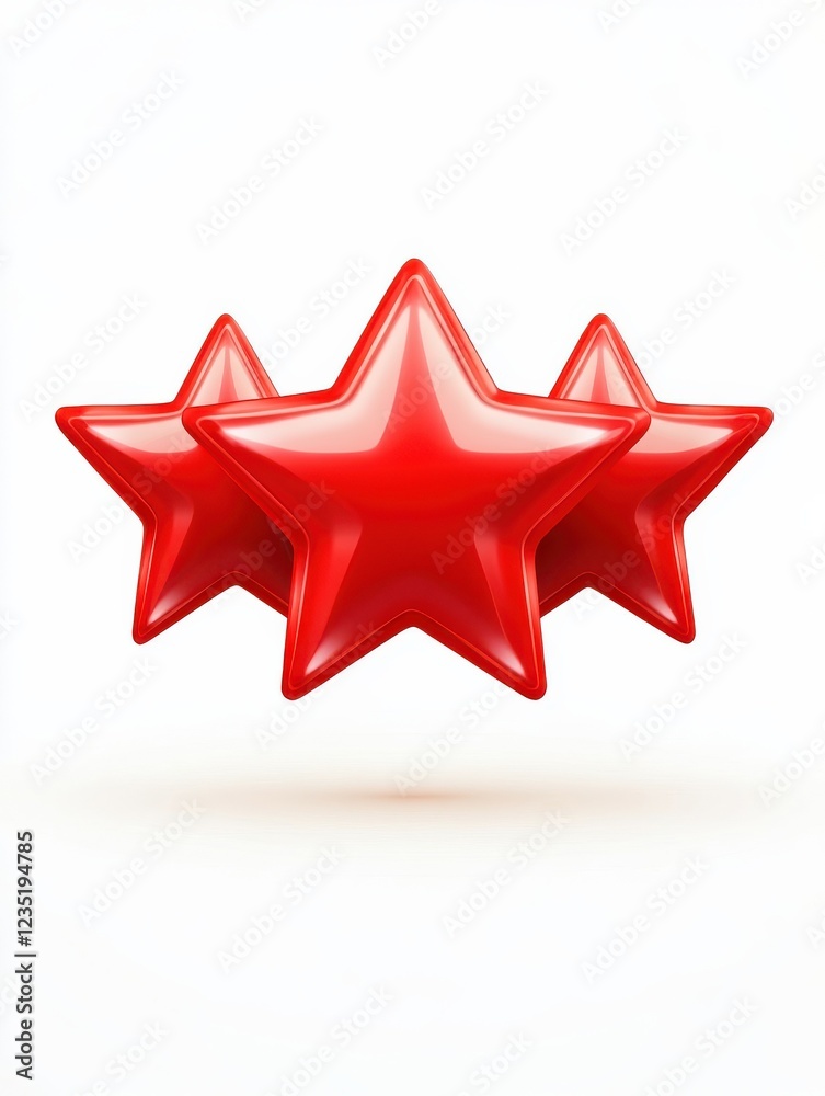 Obraz premium Customer Satisfaction Icon with Copy Space on White Background: Vector Illustration for Readiness and Feedback Concepts in Photo Realistic Style