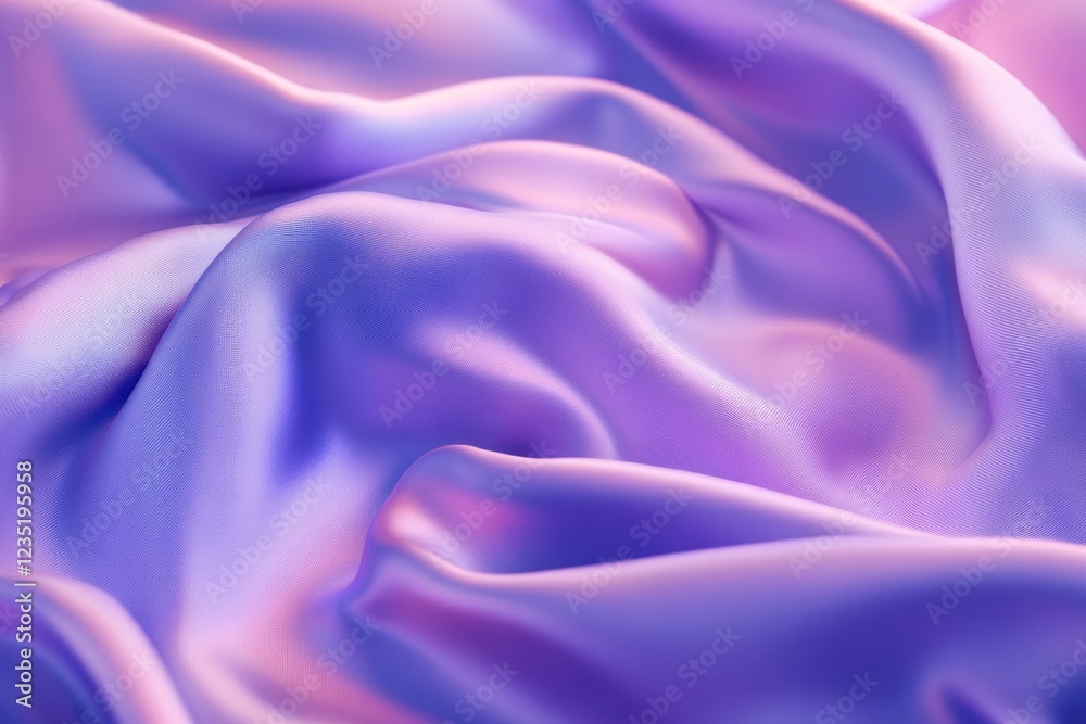 Obraz premium Luxurious Lavender Silk Fabric Texture Background