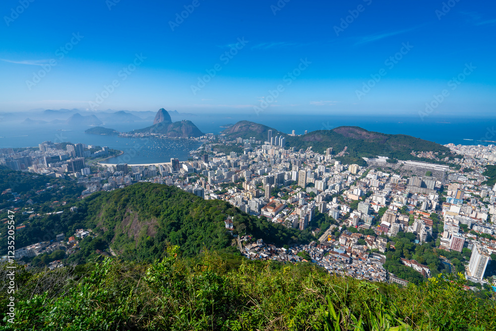 Rio de Janeiro Skyline and Sugar Loaf Mountain Rio de Janeiro Skyline and Sugar Loaf Mountain