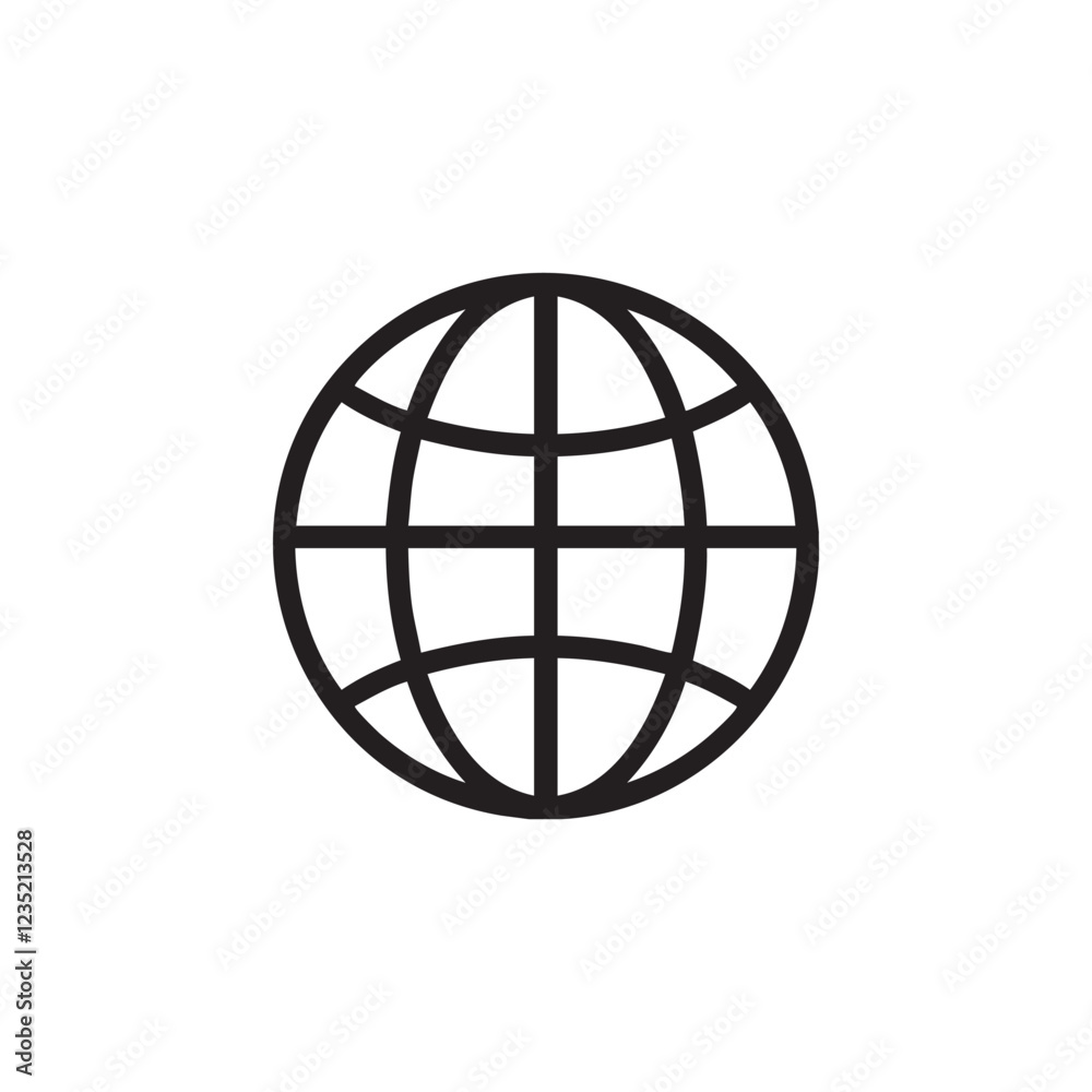 Globe Outline