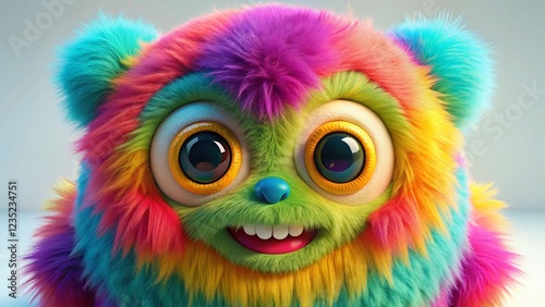 Adorable Fuzzy Plush Monster Creature Toy - Soft, Cute & Collectible