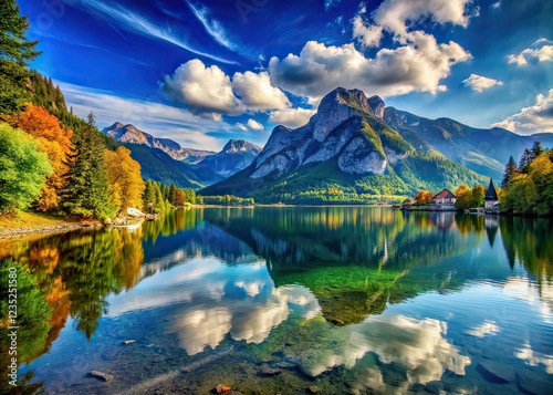 Altausseer See, Austria - Stunning Salzkammergut Landscape photo