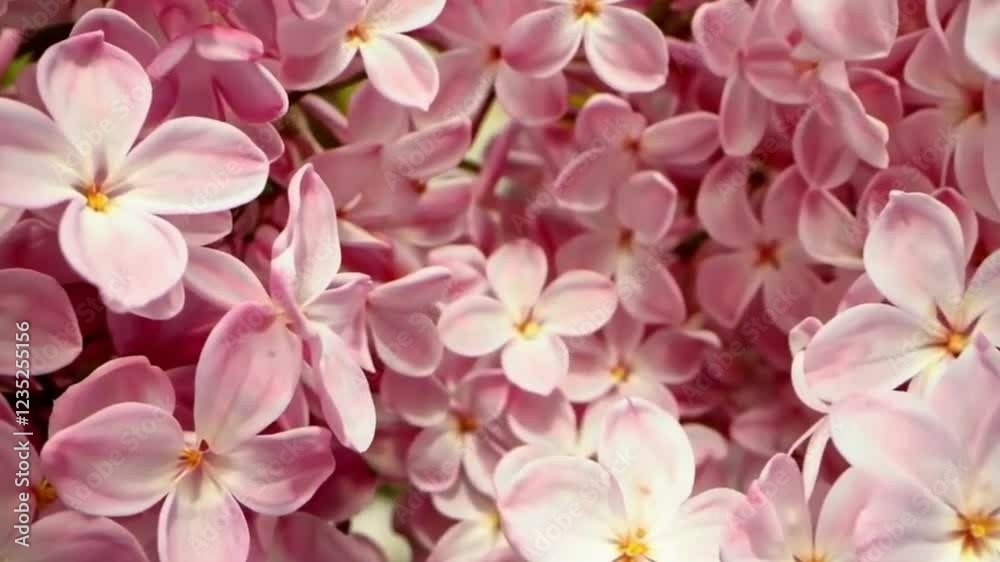 pink lilac flower closeup_ dolly shot pink lilac flower closeup_ dolly shot