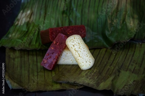 Traditional cheese with guava paste known as Romeo and Juliet photo