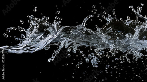 Water Splash - A high-speed shot capturing a water splash. 