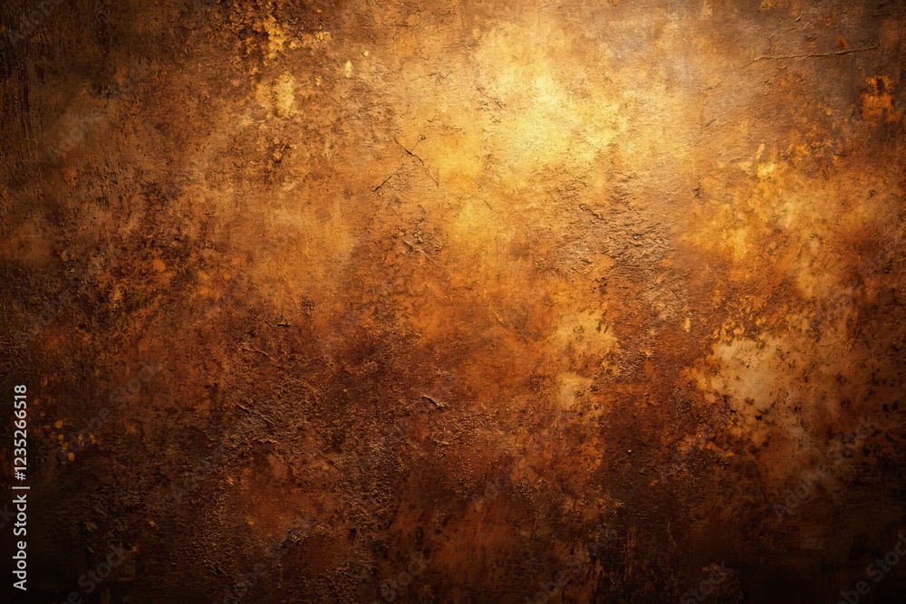 Obraz premium Dark Brown Grungy Background Low Light Photography