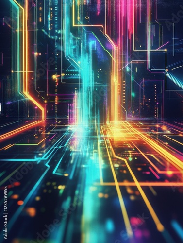 Digital Transformation Roadmap: A colorful timeline displaying the organization's progress in adopting and integrating digital technologies.