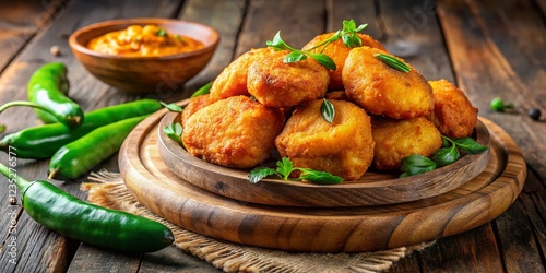 Delicious Akara: Nigerian Fried Bean Cakes for a Perfect Breakfast photo