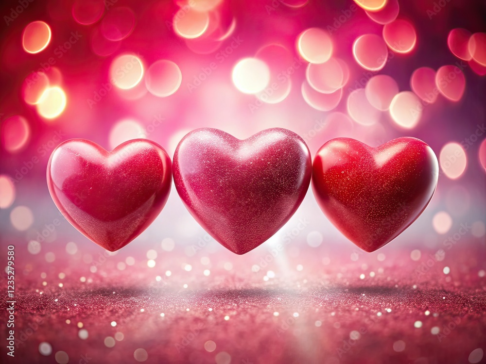 Floating Hearts Pink Background Rule of Thirds AI Art Floating Hearts Pink Background Rule of Thirds AI Art
