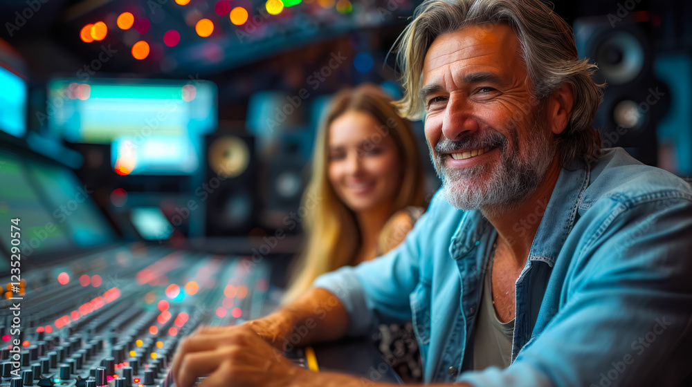 Obraz premium dj at work