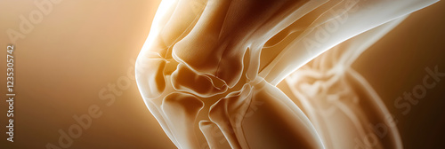 Anatomical Exploration: The Complexity and Functionality of the Human Knee photo