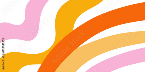 Minimalist Fluid Abstract Background