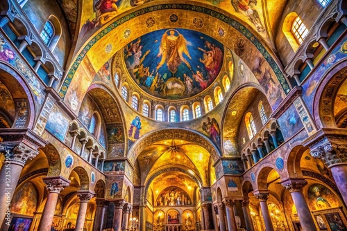 St. Mark s Basilica Interior  Venice  Italy