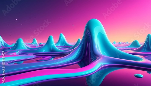 background with waves
