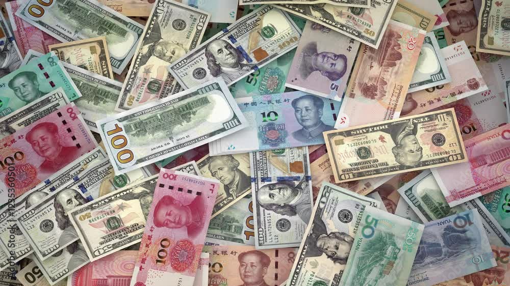 US Dollar note to Chinese Yuan Note 