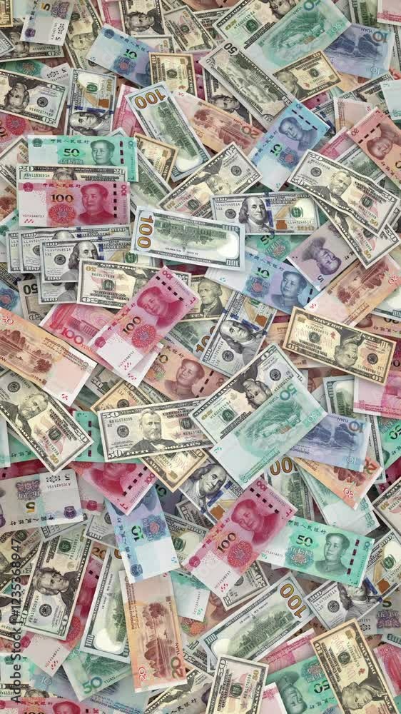 US Dollar note to Chinese Yuan Note US Dollar note to Chinese Yuan Note