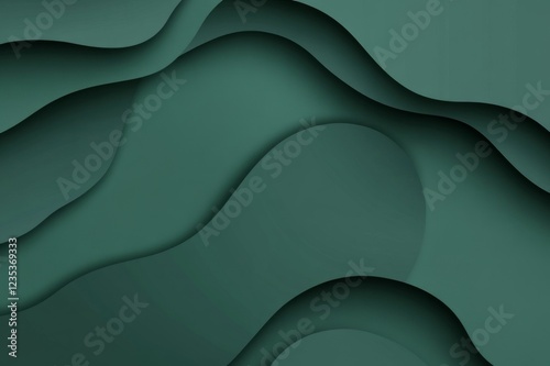 dark green background for text with a subtle gradient effect. Web banner with copy space on the right