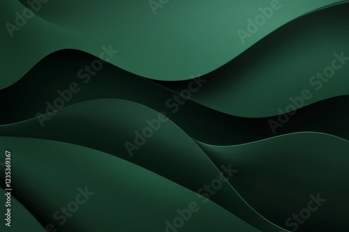 dark green background for text with a subtle gradient effect. Web banner with copy space on the right