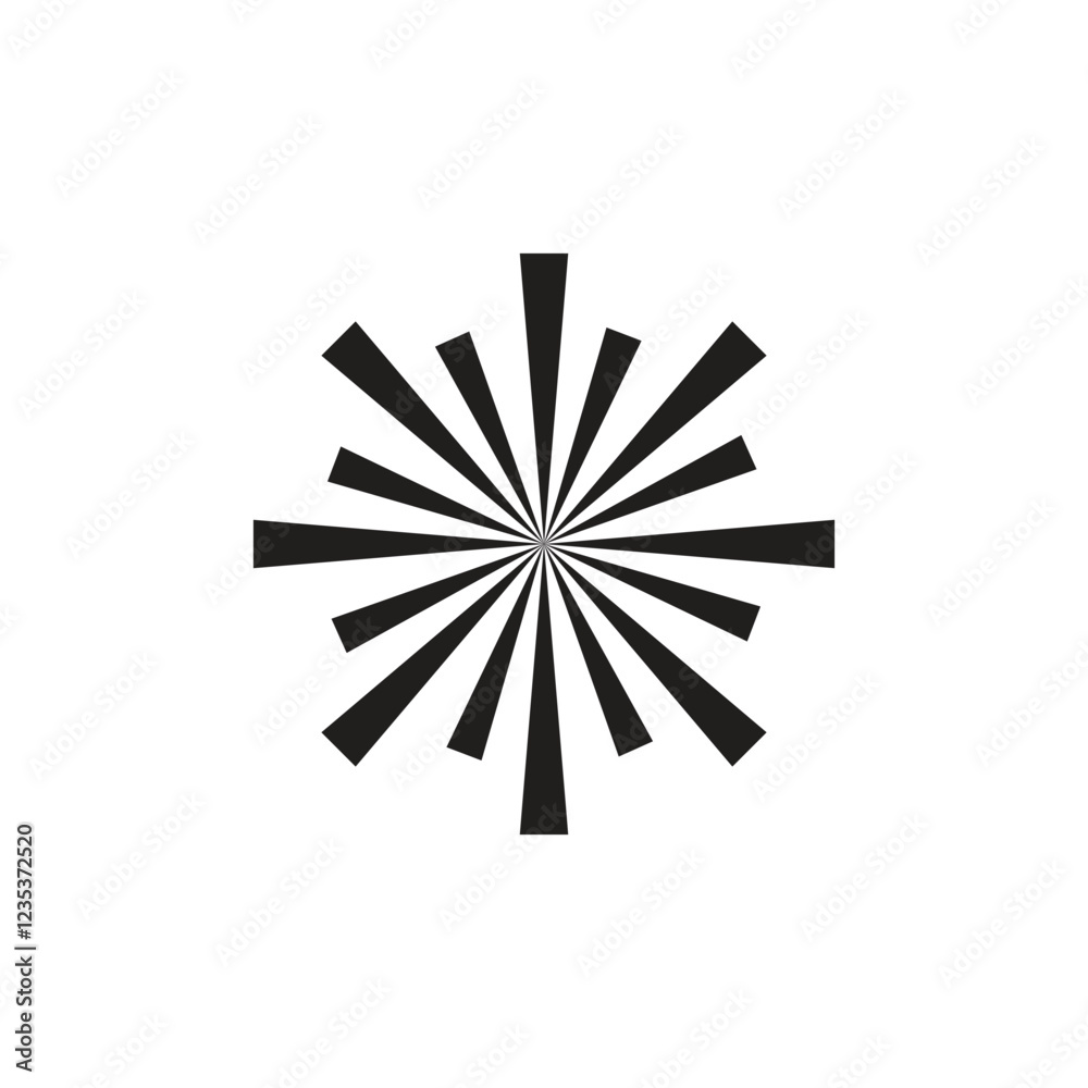 Logo sun burst unique design minimalist Logo sun burst unique design minimalist
