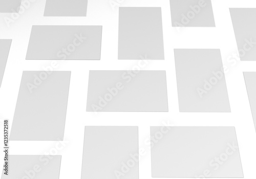 Wallpaper Mural Business Card on white Background Torontodigital.ca