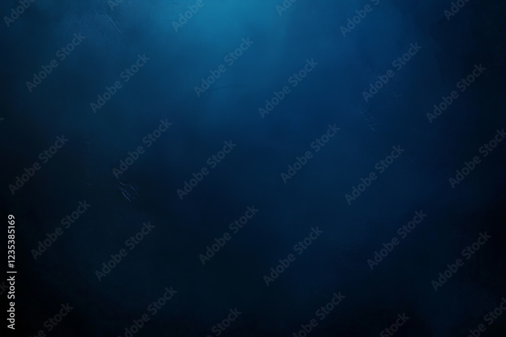 Fototapeta premium Dark blue background, flat background, no shadows, minimalistic, subtle gradient