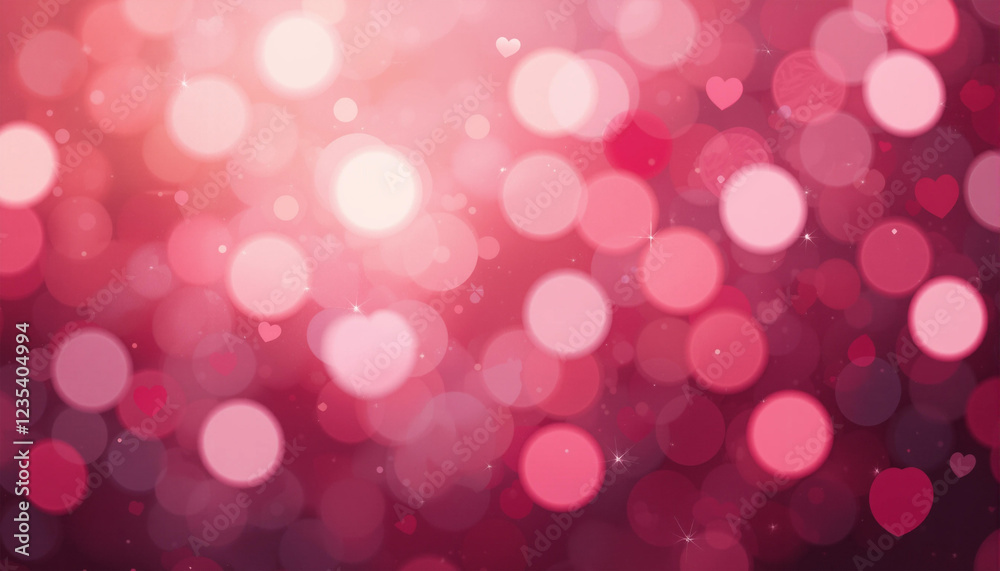 Soft Pink Bokeh Hearts, Dreamy pink bokeh background with soft, glowing hearts. Soft Pink Bokeh Hearts, Dreamy pink bokeh background with soft, glowing hearts.