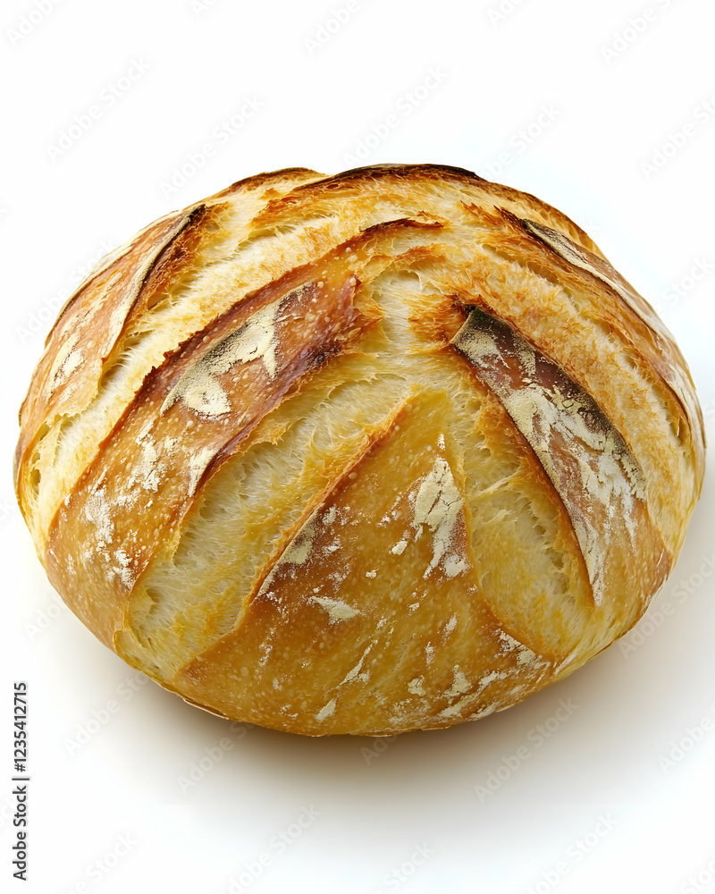 Artisan Crusty Bread Photo - Golden Brown, Baked Loaf, Rustic Texture Artisan Crusty Bread Photo - Golden Brown, Baked Loaf, Rustic Texture