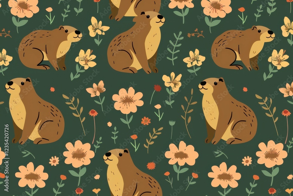 Fototapeta premium Groundhog Day