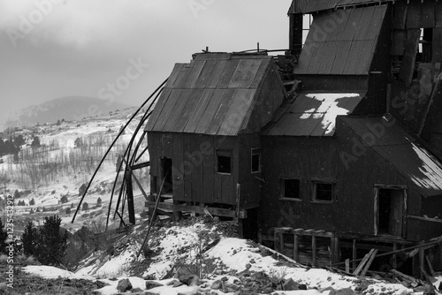 Mining Head Frame in Goldfield