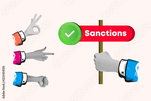 International Sanctions, Global Politics, Economic Embargo, Trade Restrictions, Policy Decisions