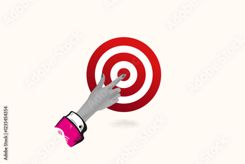 Achieving Goals Target Focus, Precision, Strategy, Success, Aim, Action, Planning, Execution, Result